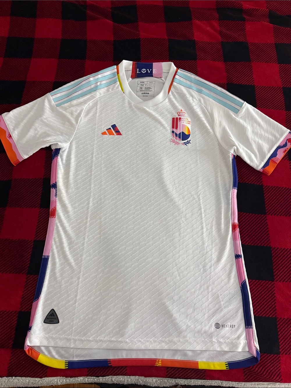 Belgium 🇧🇪 2022 Tomorrowland Adidas Player Edition National Team Jersey